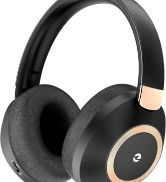 Active Noise Cancelling Headphones, 100H Playtime Headphones Wireless Bluetooth, Bluetooth Headphone with Mic, Over Ear Wireless Headphone with Deep Bass,Fast Charging for Travel